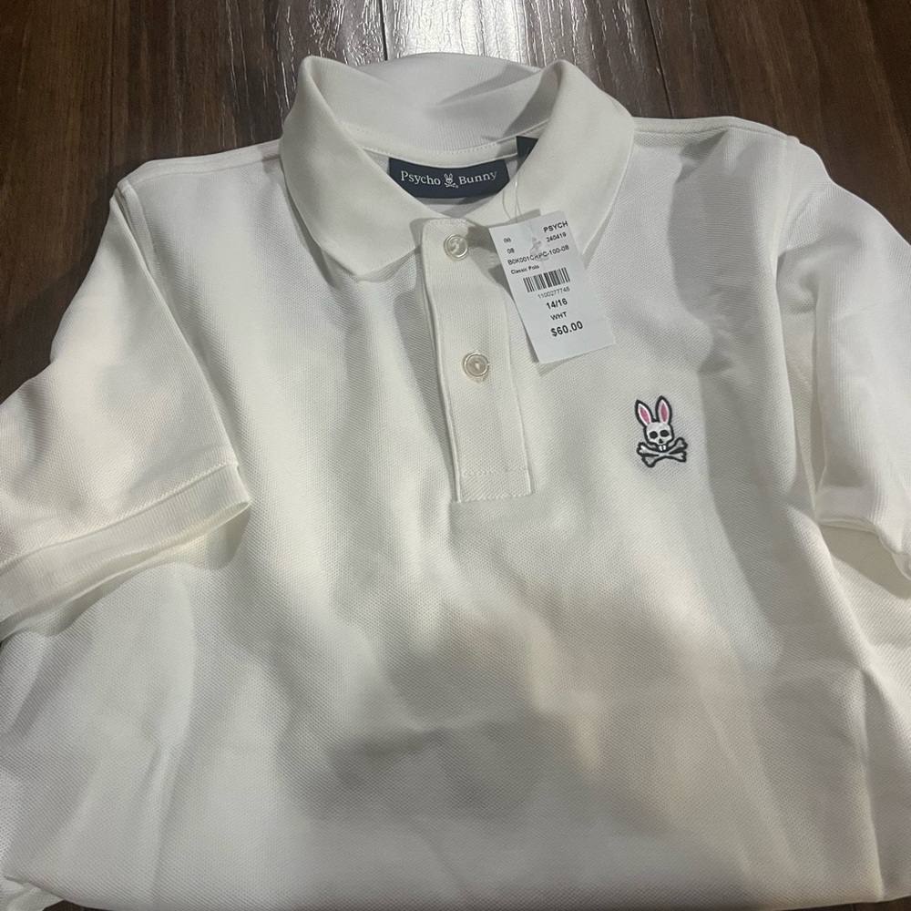 New with tags psycho bunny polo shirt